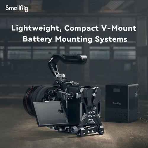 SmallRig Compact V-Mount Battery Mounting System - B&C Camera