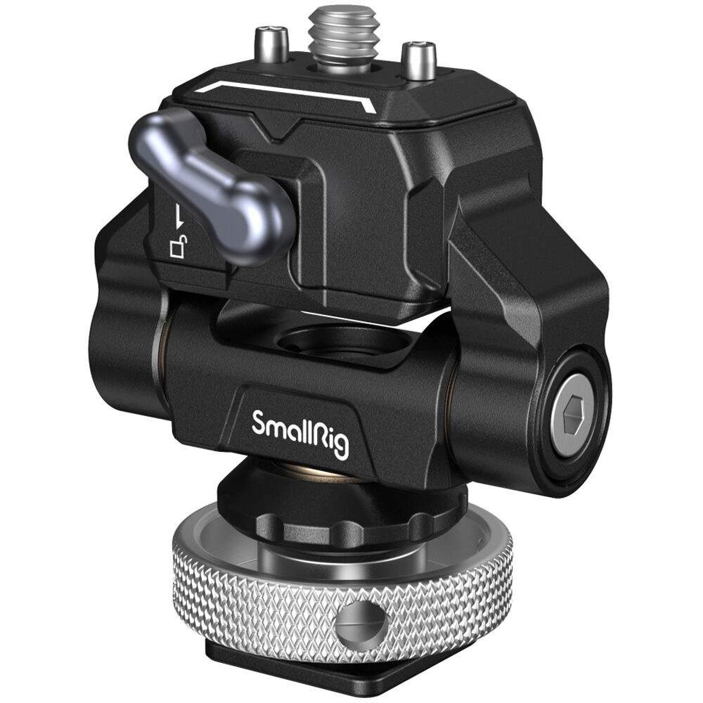 SmallRig Drop-In Hawklock Mini Quick Release Monitor Mount with Shoe Adapter - B&C Camera