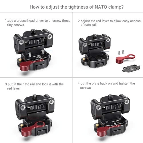 SmallRig NATO Top Handle for RED and DSLR Cameras