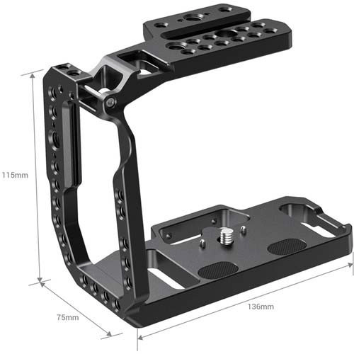 SmallRig Half Cage for Blackmagic Design Pocket Cinema Camera 4K & 6K - B&C Camera