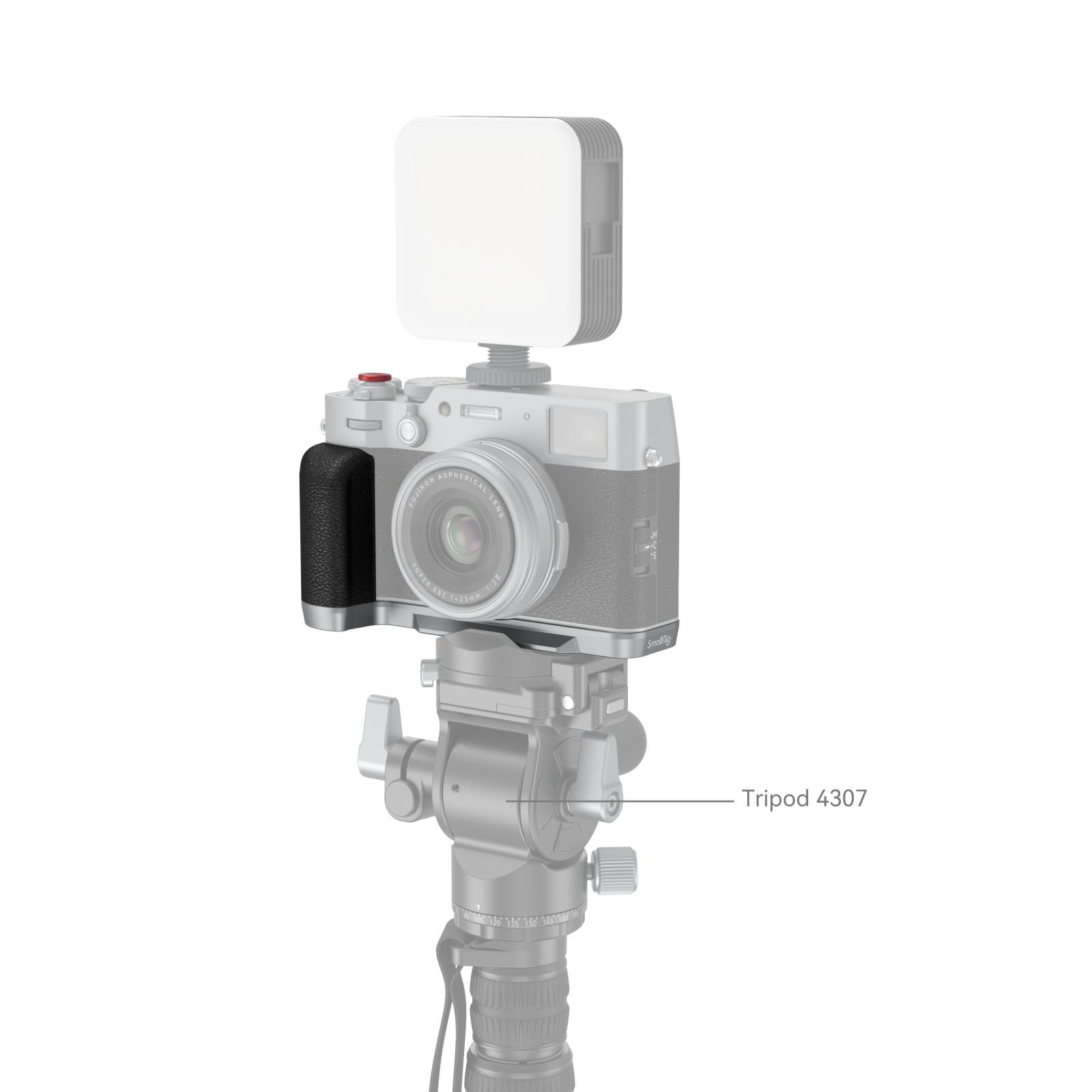 SmallRig L-Shape Grip for FUJIFILM X100VI/X100V (Silver)