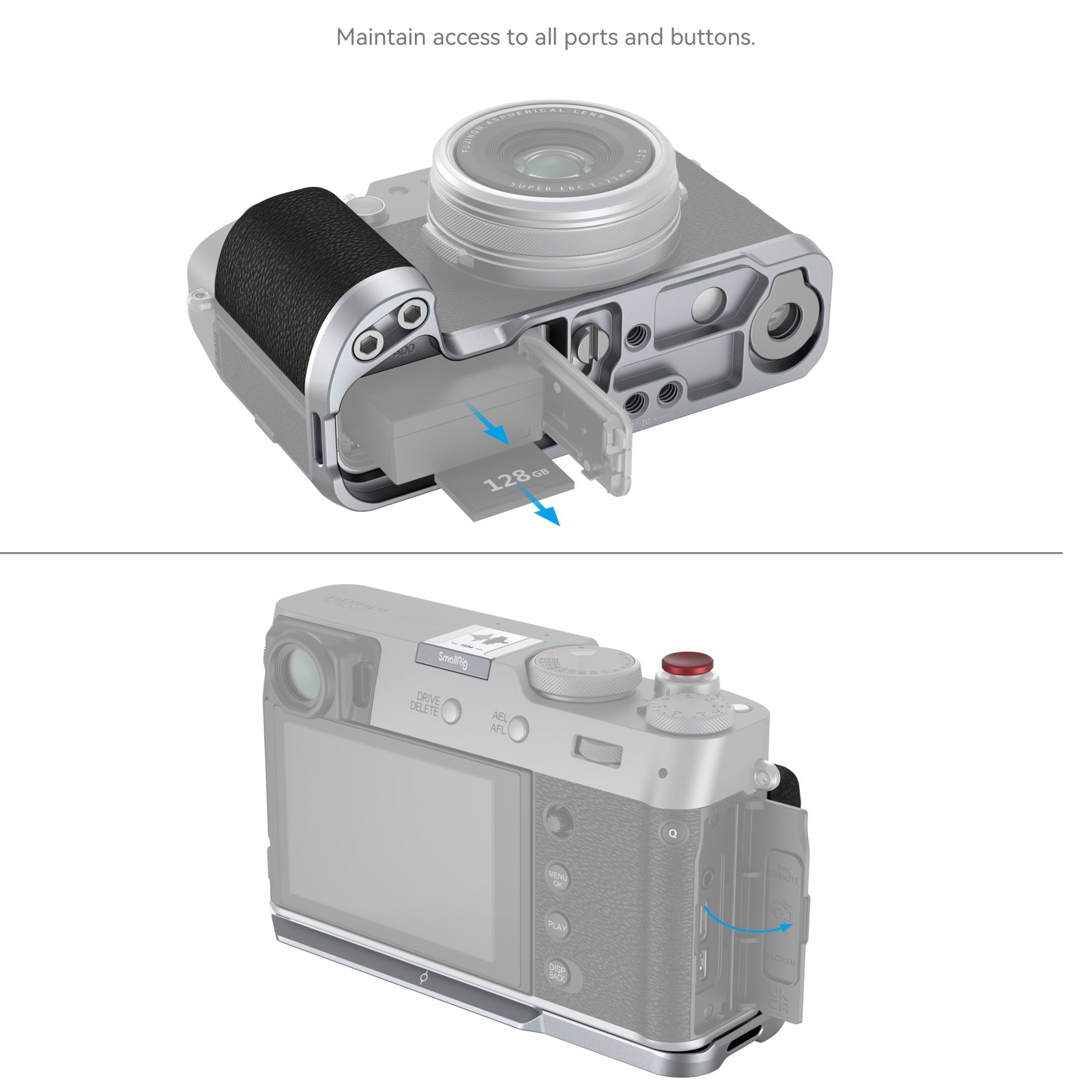 SmallRig｜スモールリグ FUJIFILM X100VI X100V用サムレスト4566