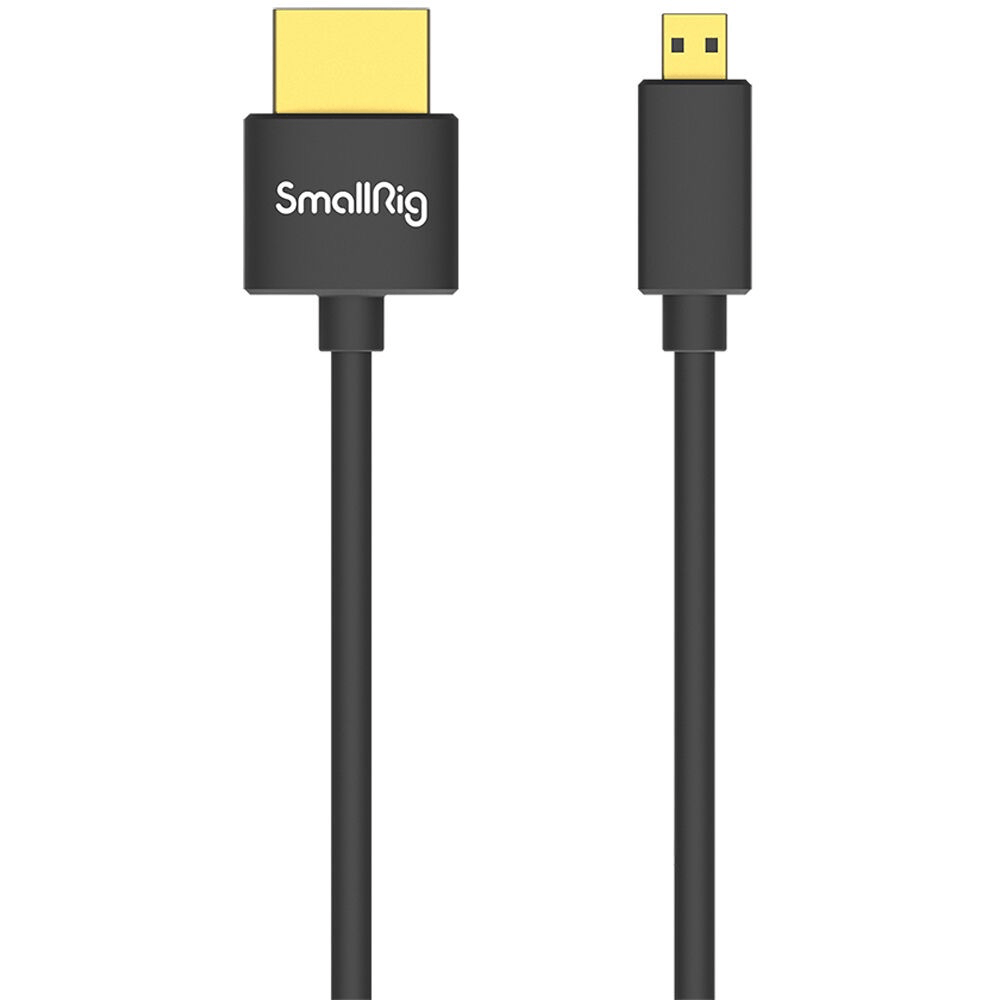 SmallRig Micro-HDMI to HDMI Cable (13.8") - B&C Camera