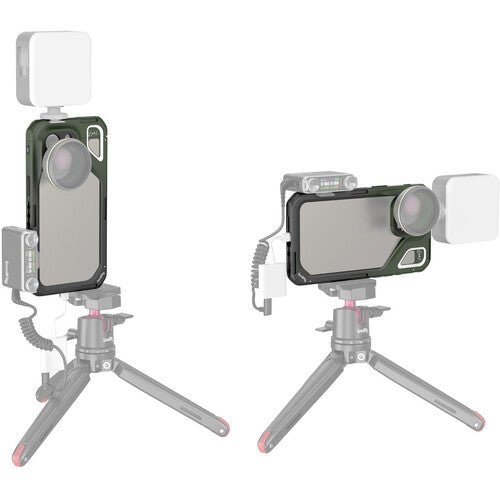 SmallRig Mobile Video Cage for iPhone 15 Pro 4396 B&H Photo Video