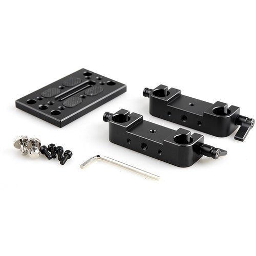 SmallRig Mounting Plate with 15mm Rod Clamps - B&C Camera