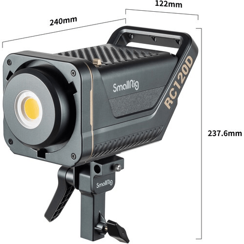 Shop SmallRig RC120D Point-Source Daylight-Balanced Video Light by SmallRig at B&C Camera