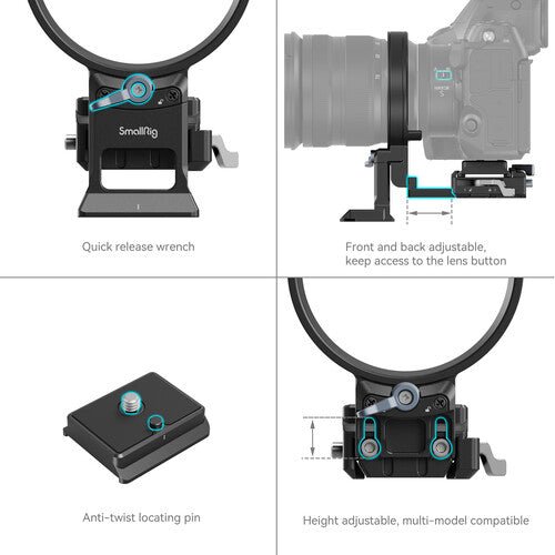 SmallRig Rotatable Horizontal-to Vertical Mount Plate Kit for Nikon Specific Z Series Cameras - B&C Camera