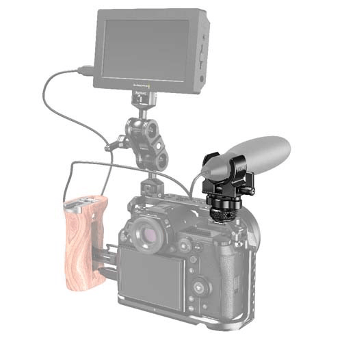 Shop SmallRig Shotgun Microphone Holder (Cold Shoe) BSM2352 by SmallRig at B&C Camera