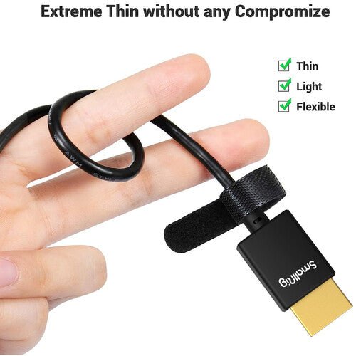 SmallRig Ultra-Slim Micro-HDMI to HDMI Cable (22") - B&C Camera