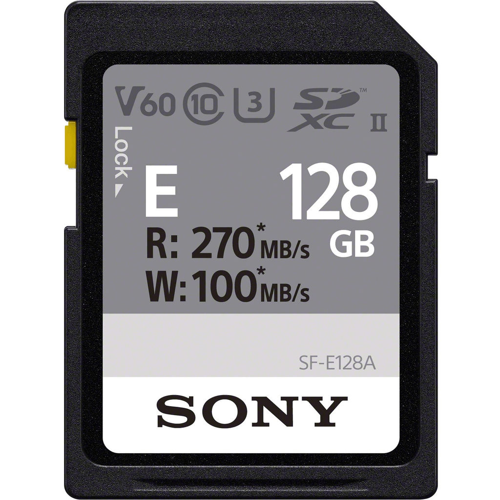 Shop Sony 128 GB E Series UHS-II SDXC Memory Card by Sony at B&C Camera