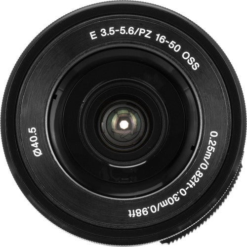 Sony 16-50mm f/3.5-5.6 OSS Alpha Retractable Zoom Lens by Sony at