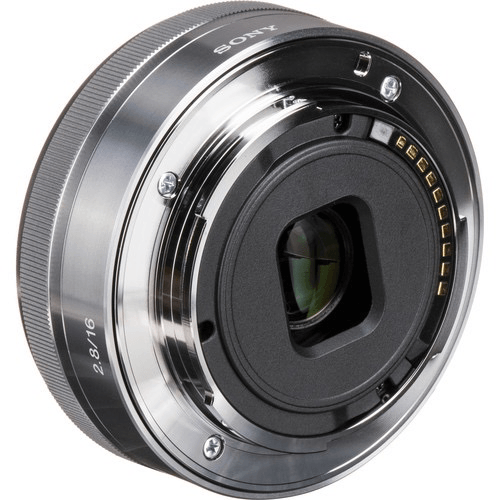 Shop Sony 16mm f/2.8 Wide-Angle Alpha E-Mount Lens (Silver) by Sony at B&C Camera