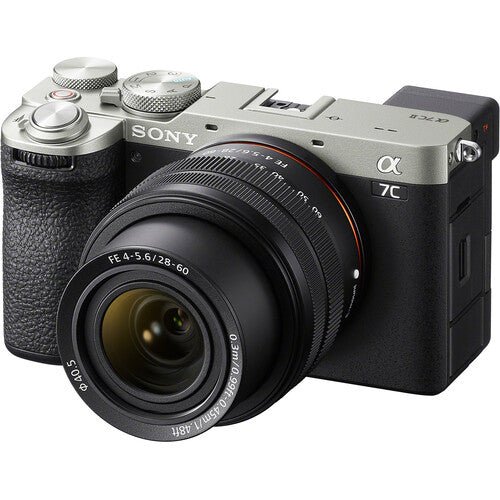 Sony a7C II Mirrorless Camera with 28-60mm Lens (Silver) - B&C Camera