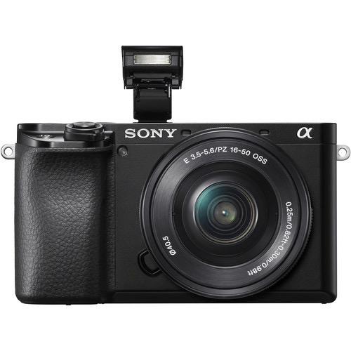 Sony Alpha a6100 Mirrorless Digital Camera with 16-50mm and 55-210mm Lenses - B&C Camera