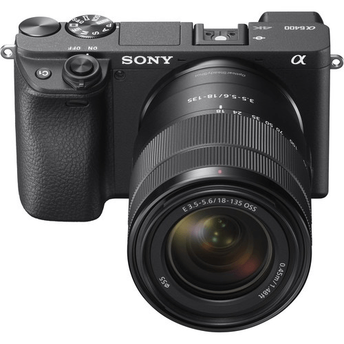 Sony a6400 Mirrorless Camera with 18-135mm Lens Deluxe Kit B&H
