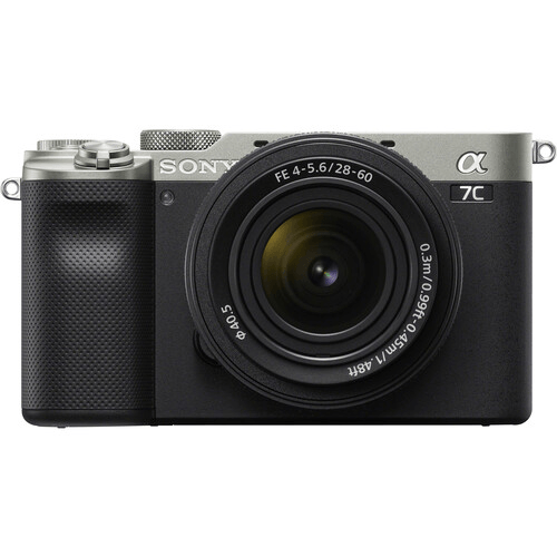 Shop Sony Alpha a7C Mirrorless Digital Camera with 28-60mm Lens (Silver) by Sony at B&C Camera