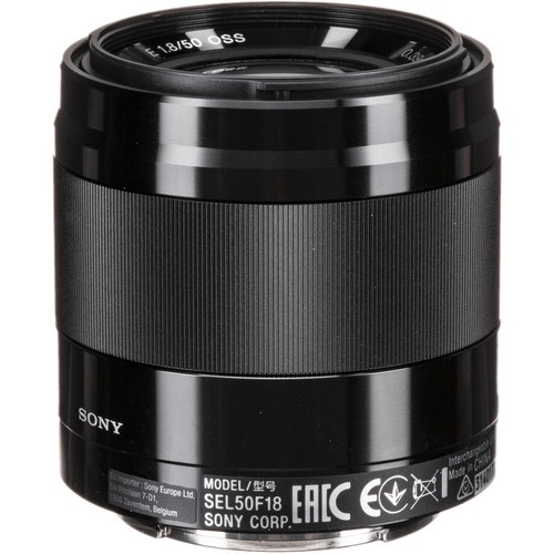 Shop Sony E 50mm f/1.8 OSS Lens (Black) by Sony at B&C Camera