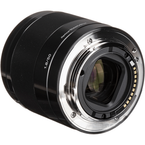 De lucht beet Zichzelf Sony E 50mm f/1.8 OSS Lens (Black) by Sony at B&C Camera