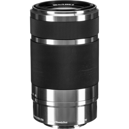 Shop Sony E 55-210mm f/4.5-6.3 OSS Lens (Silver) by Sony at B&C Camera