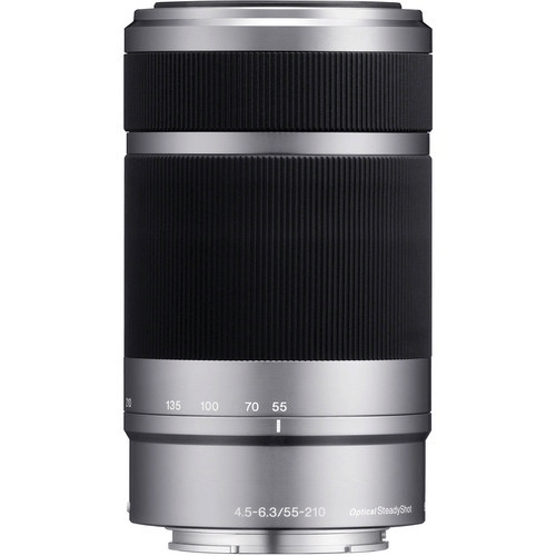 Shop Sony E 55-210mm f/4.5-6.3 OSS Lens (Silver) by Sony at B&C Camera