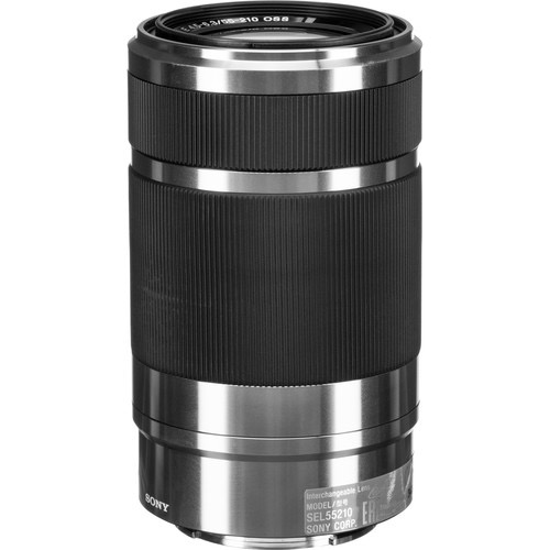 Shop Sony E 55-210mm f/4.5-6.3 OSS Lens (Silver) by Sony at B&C Camera