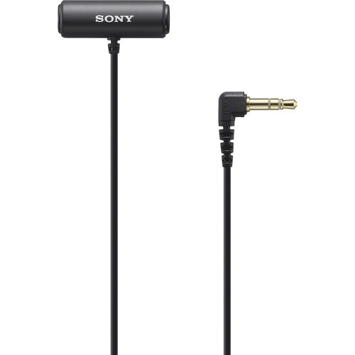 Shop Sony ECM-LV1 Compact Stereo Lavalier Microphone with 3.5mm TRS Connector by Sony at B&C Camera