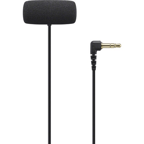 Shop Sony ECM-LV1 Compact Stereo Lavalier Microphone with 3.5mm TRS Connector by Sony at B&C Camera