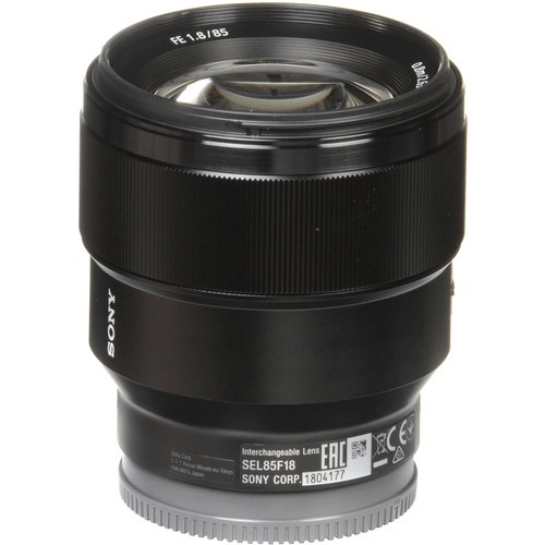 Sony FE 85mm f/1.8 Lens Sony FE 85mm f/1.8 Lens
