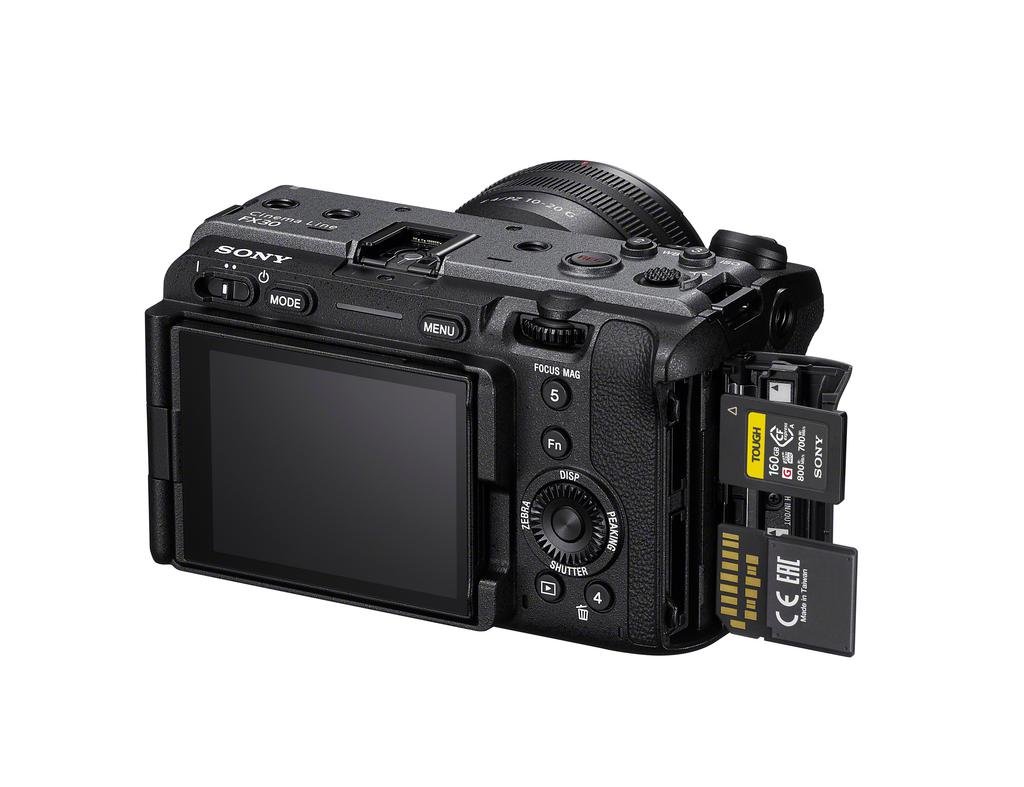 Sony FX30 Digital Cinema Camera with XLR Handle Unit by Sony at B&C Camera