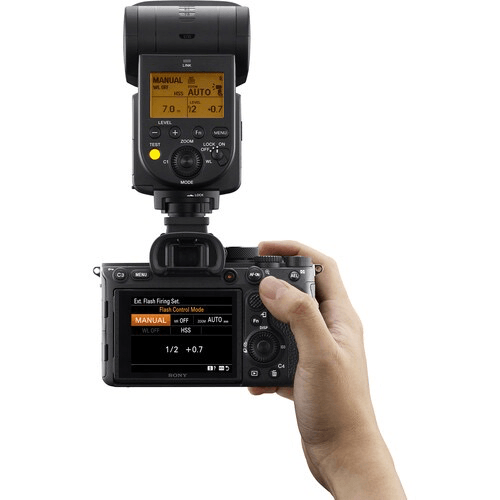 Sony External Flash with Wireless Radio Control Camera Flash, Black  (HVLF60RM)