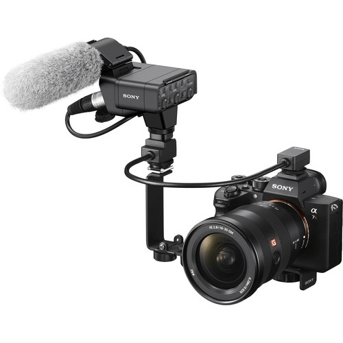 Shop Sony XLR-K3M Dual-Channel XLR Audio Adapter Kit with Shotgun Microphone by Sony at B&C Camera