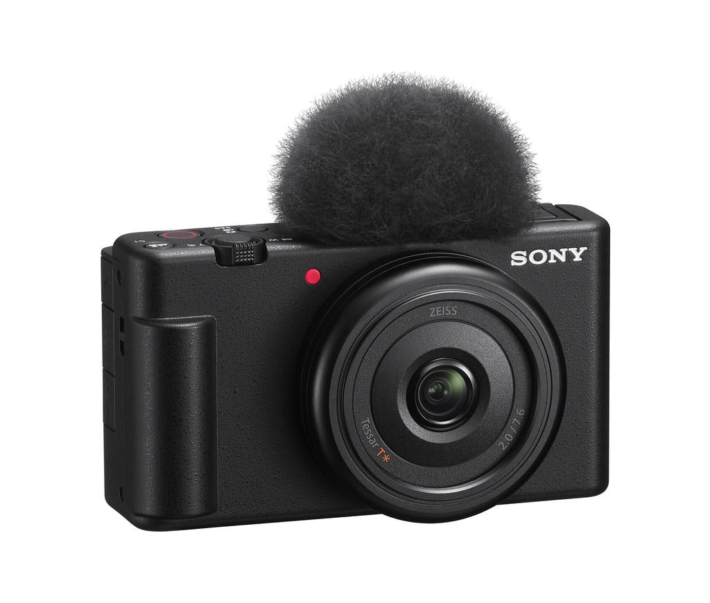Sony ZV-1F Vlogging Camera with Vlogger Accessory Kit (White)