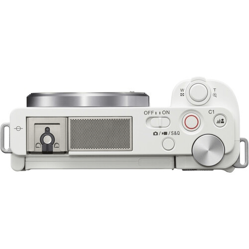 Sony ZV-E10 Mirrorless Camera (White) ILCZV-E10/W B&H Photo Video