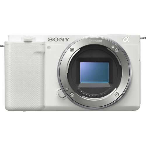 Shop Sony ZV-E10 Mirrorless Camera (Body Only) White by Sony at B&C Camera