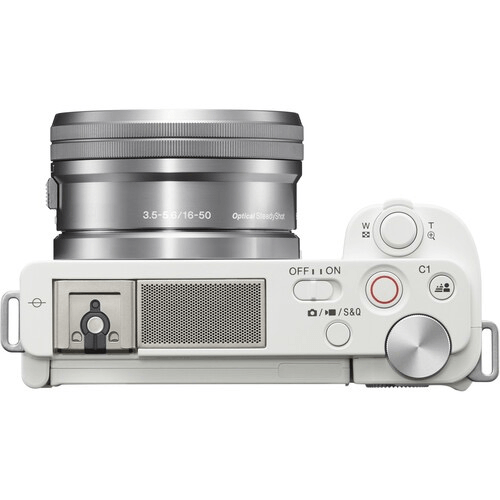 Shop Sony ZV-E10 Mirrorless Camera with 16-50mm Lens (White) by Sony at B&C Camera