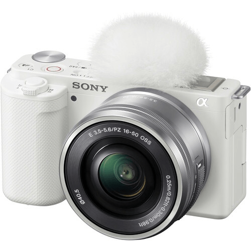 Shop Sony ZV-E10 Mirrorless Camera with 16-50mm Lens (White) by Sony at B&C Camera