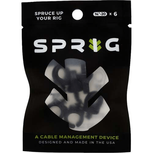 Shop SPRIG 1/4"-20 6 PACK (BLACK) by Sprig at B&C Camera