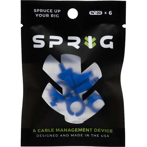 Shop SPRIG 1/4"-20 6 PACK (BLUE) by Sprig at B&C Camera