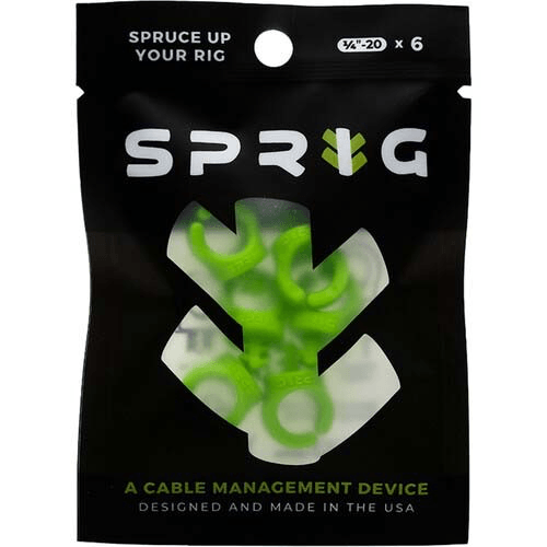 Shop SPRIG 1/4"-20 6 PACK (GREEN) by Sprig at B&C Camera