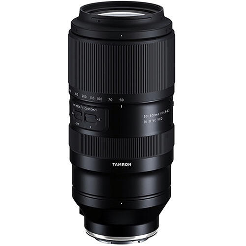 Shop Tamron 50-400mm f/4.5-6.3 Di III VC VXD Lens for Sony E by Tamron at B&C Camera
