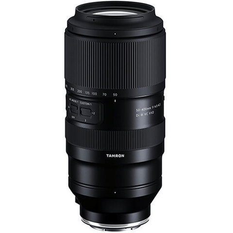 Tamron 50-400mm f/4.5-6.3 Di III VC VXD Lens for Sony E by ...