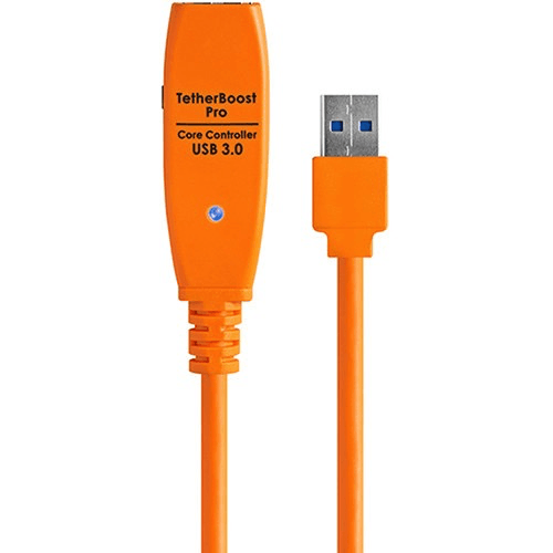 Shop Tether Tools TetherBoost Pro Core Controller (Orange, North American Plug) by Tether Tools at B&C Camera