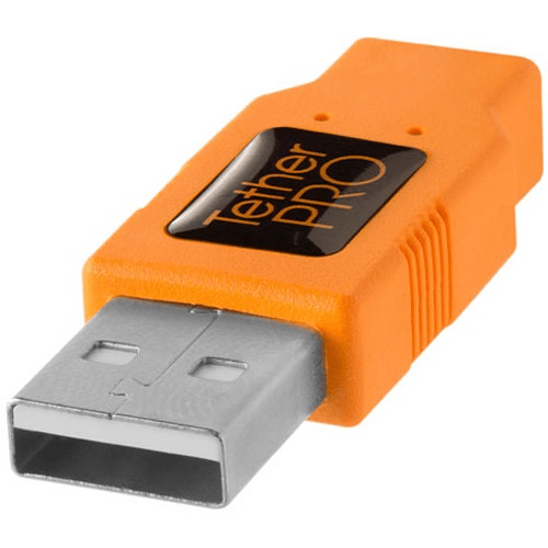 Shop Tether Tools TetherPro USB 2.0 Active Extension Cable (16', Orange) by Tether Tools at B&C Camera