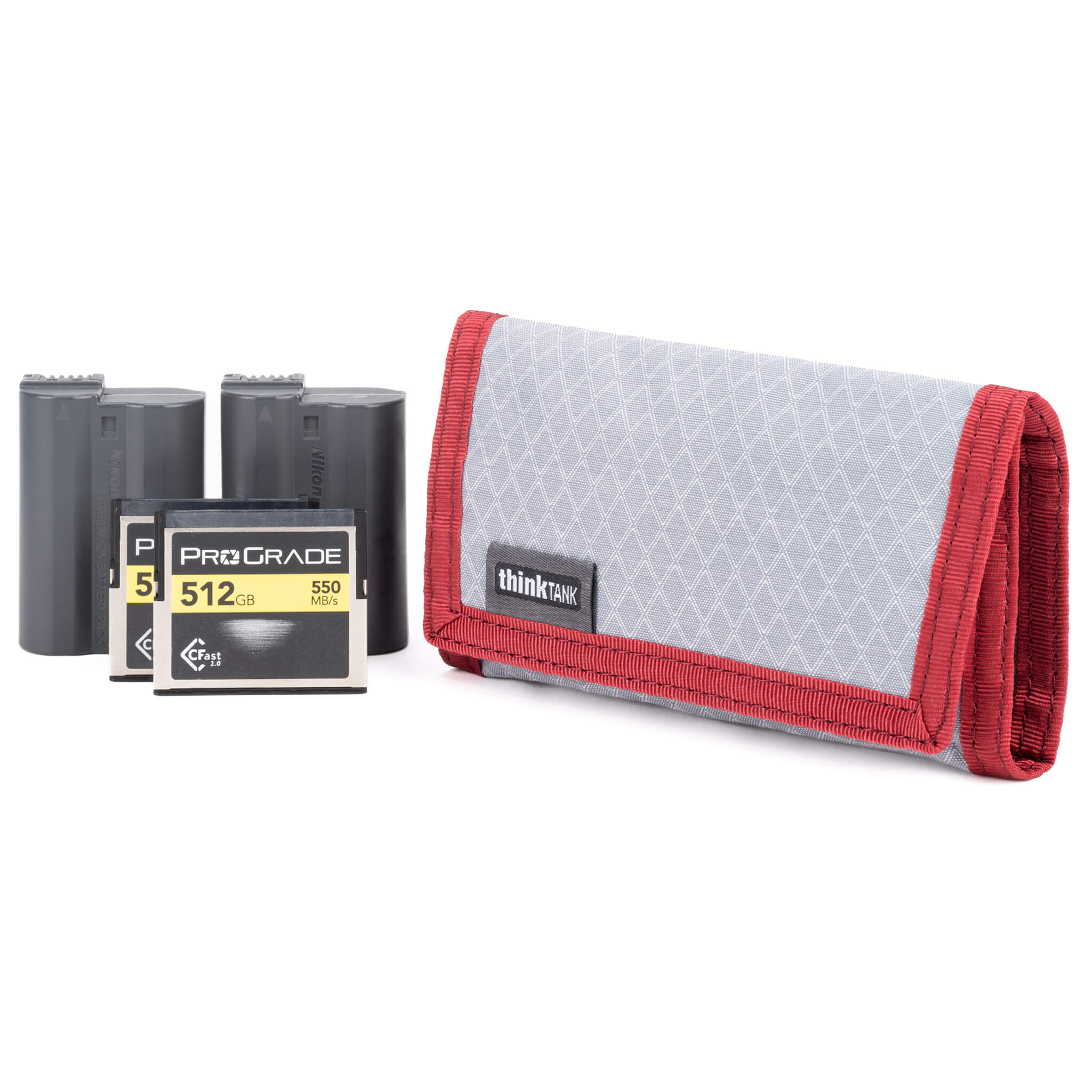 thinkTANK Cards and Power (Chili Pepper Red) - B&C Camera