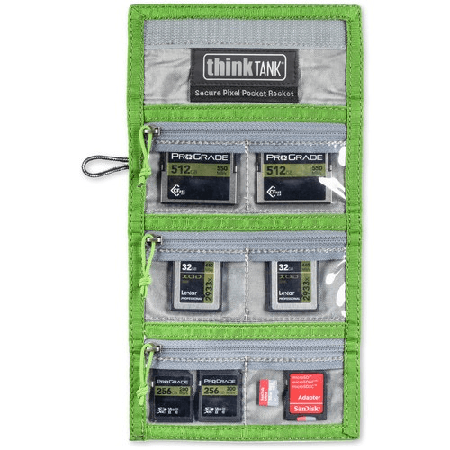 Shop thinkTank SECURE PIXEL POCKET ROCKET™ Green by thinkTank at B&C Camera