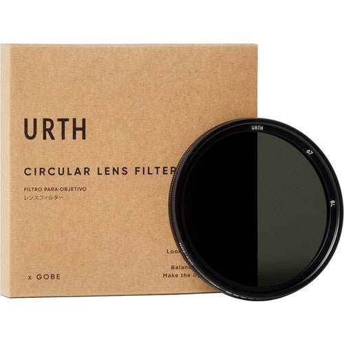 Urth ND2-400 (1-8.6 Stop) Variable ND Lens Filter (67mm) - B&C Camera