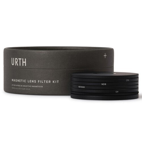 Urth Plus+ Magnetic UV, CPL, ND8 & ND1000 Lens Filter Set (39mm) - B&C Camera