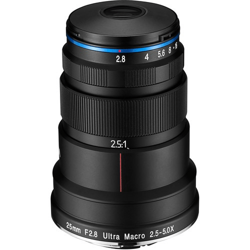 Shop Venus Optics Laowa 25mm f/2.8 2.5-5X Ultra Macro Lens for Nikon F by Laowa at B&C Camera