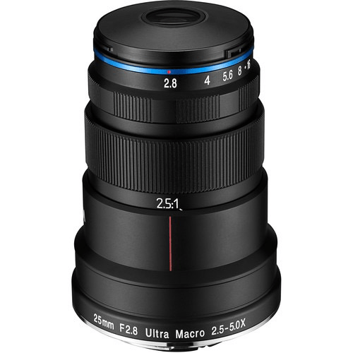 Venus Optics Laowa 25mm f/2.8 2.5-5X Ultra Macro Lens for Nikon F - B&C Camera