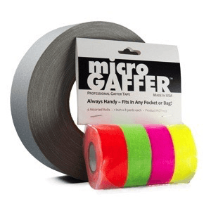 Shop Visual Departures microGAFFER Fluorescent Tape Kit (4 Pack) by Visual Departures at B&C Camera